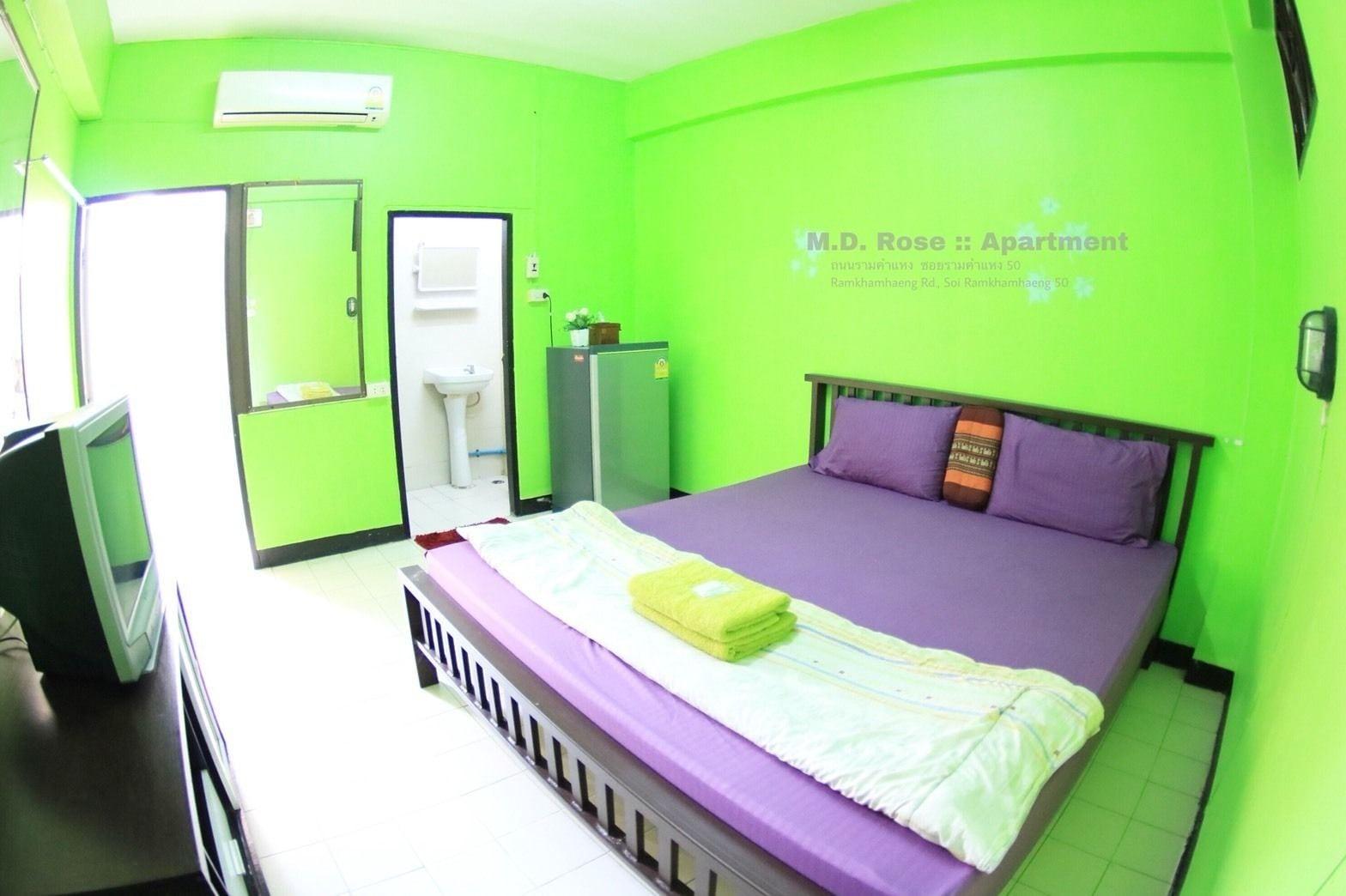Md Rose Apartment Bangkok Eksteriør billede